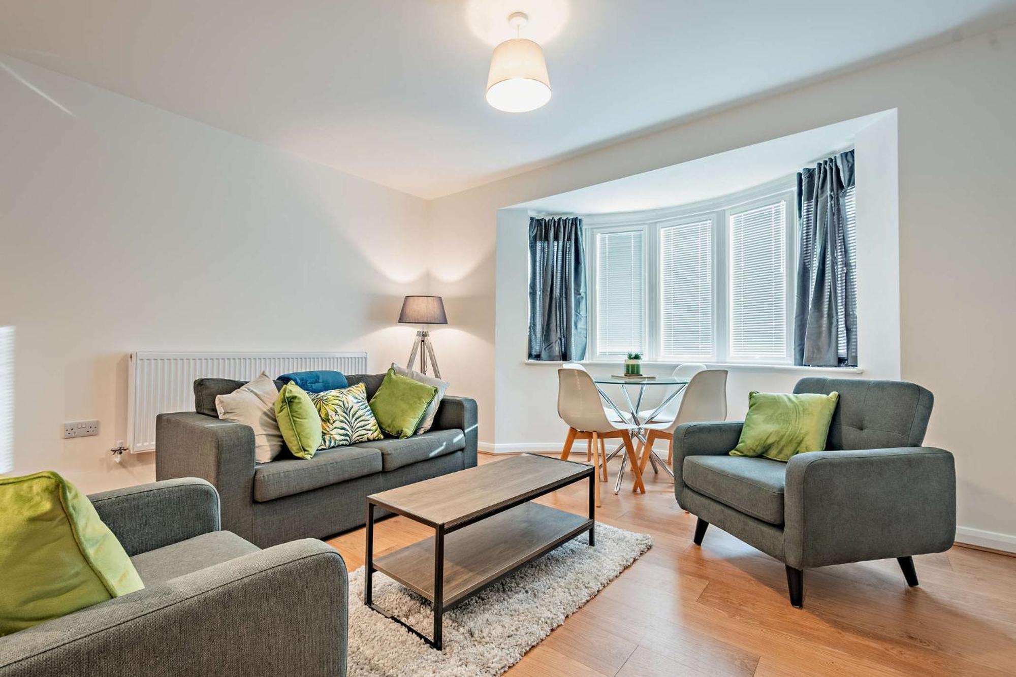 Modern, City Living Apartments- Private Parking Oxford Habitación foto