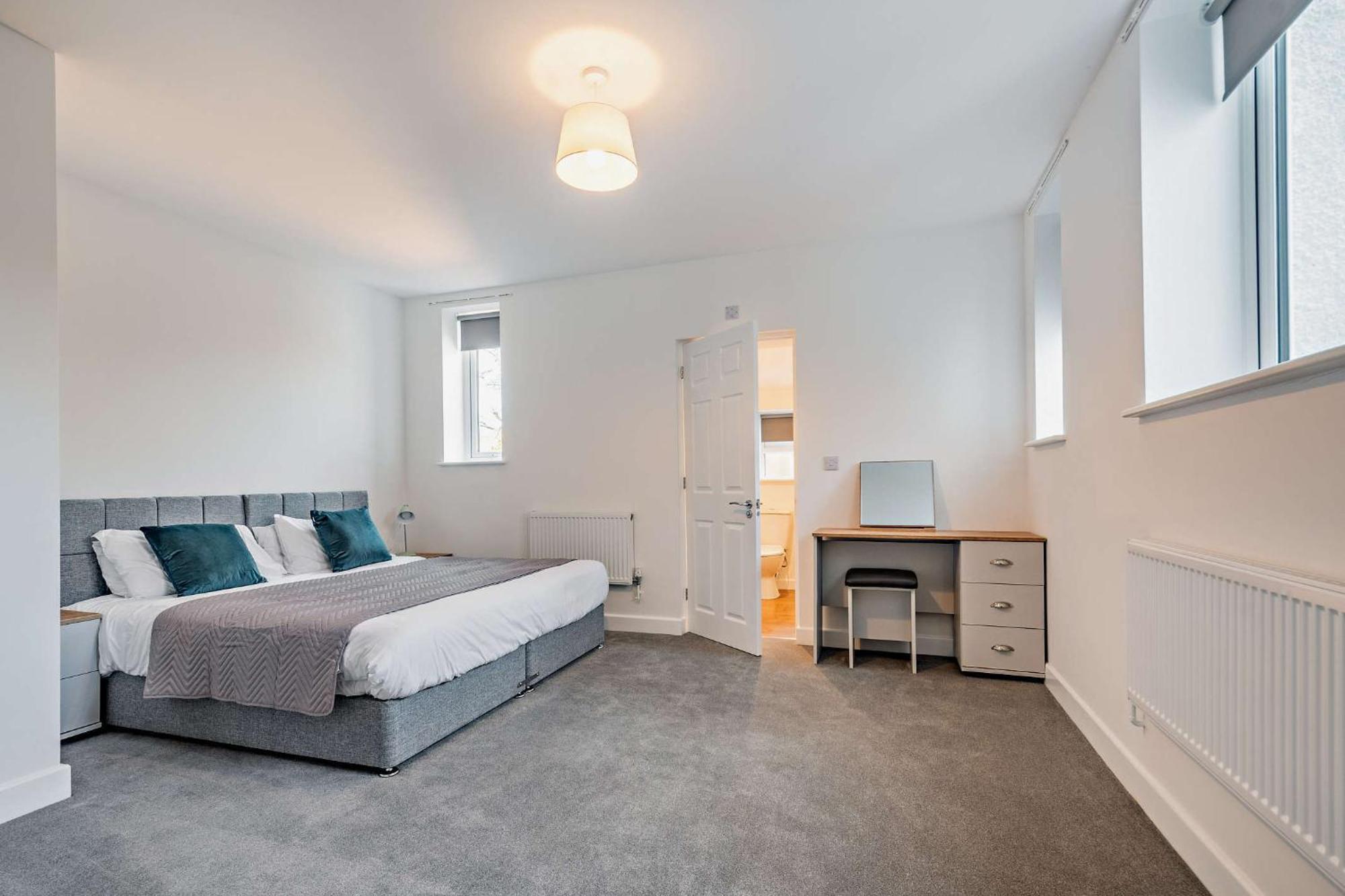 Modern, City Living Apartments- Private Parking Oxford Habitación foto