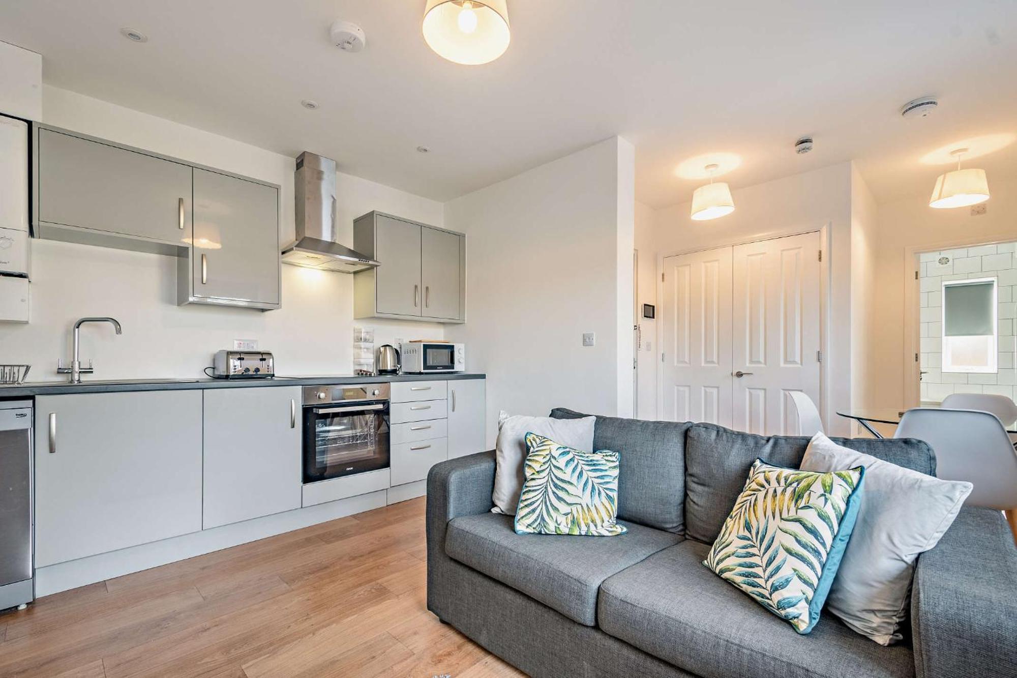 Modern, City Living Apartments- Private Parking Oxford Habitación foto