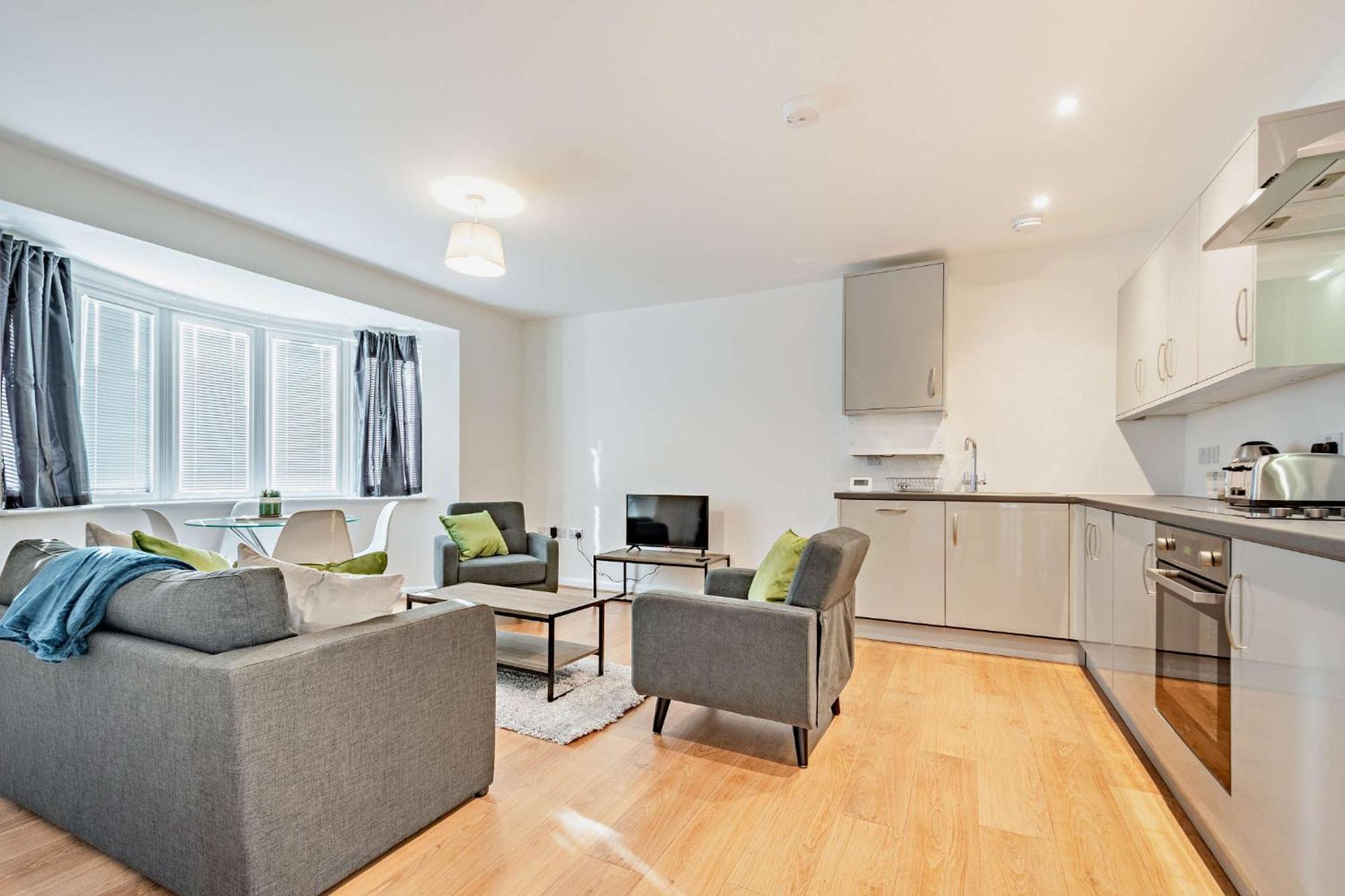 Modern, City Living Apartments- Private Parking Oxford Exterior foto