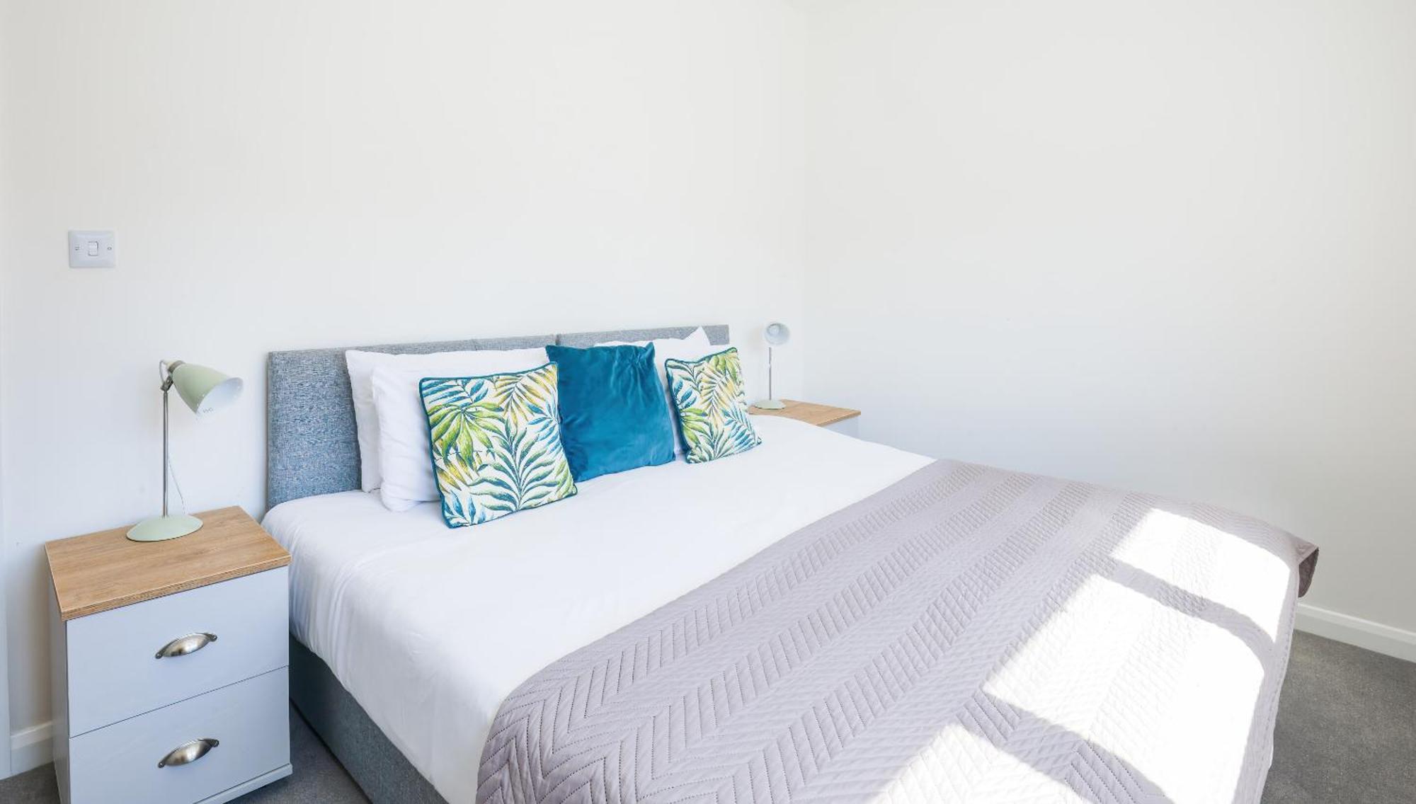 Modern, City Living Apartments- Private Parking Oxford Habitación foto