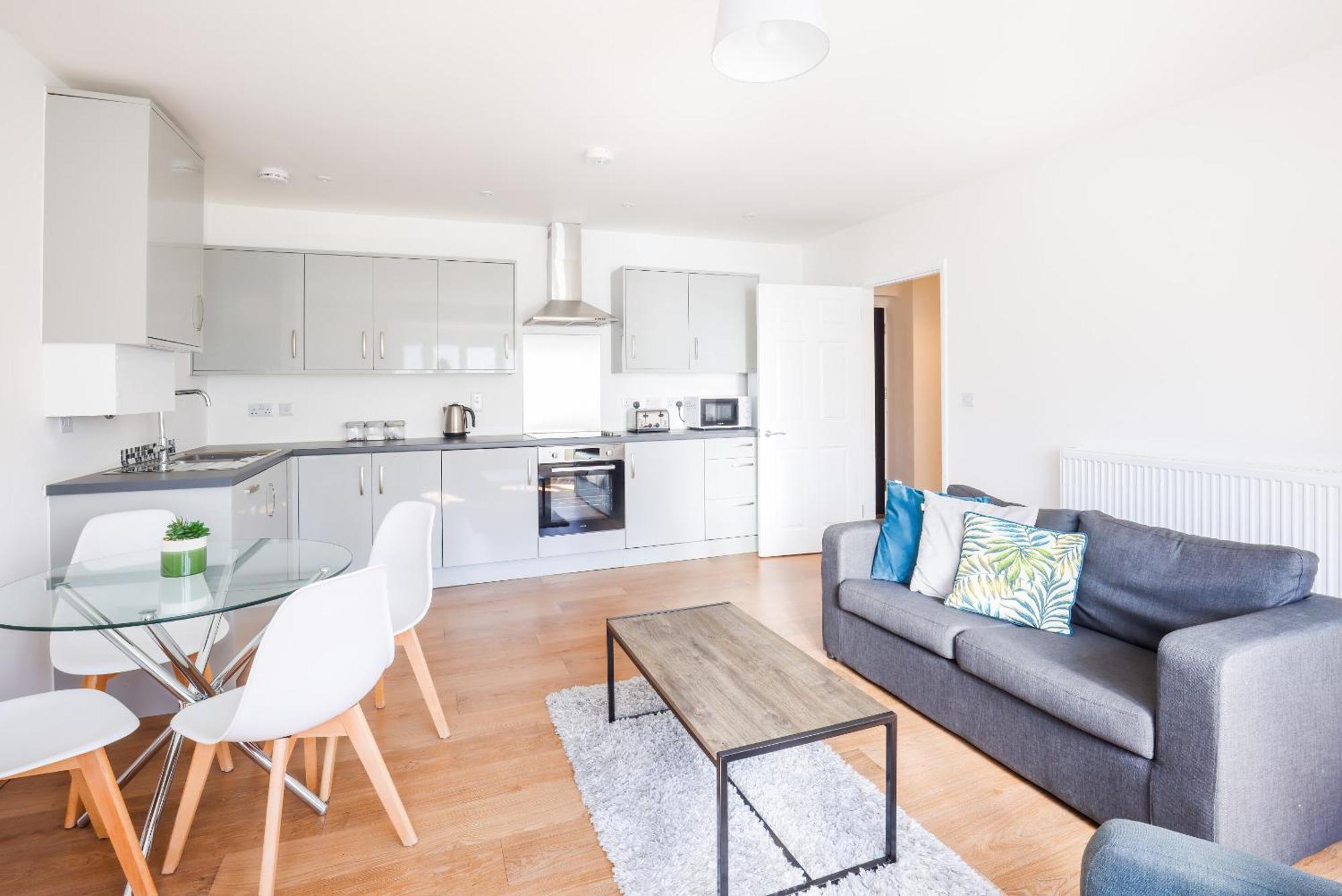 Modern, City Living Apartments- Private Parking Oxford Habitación foto