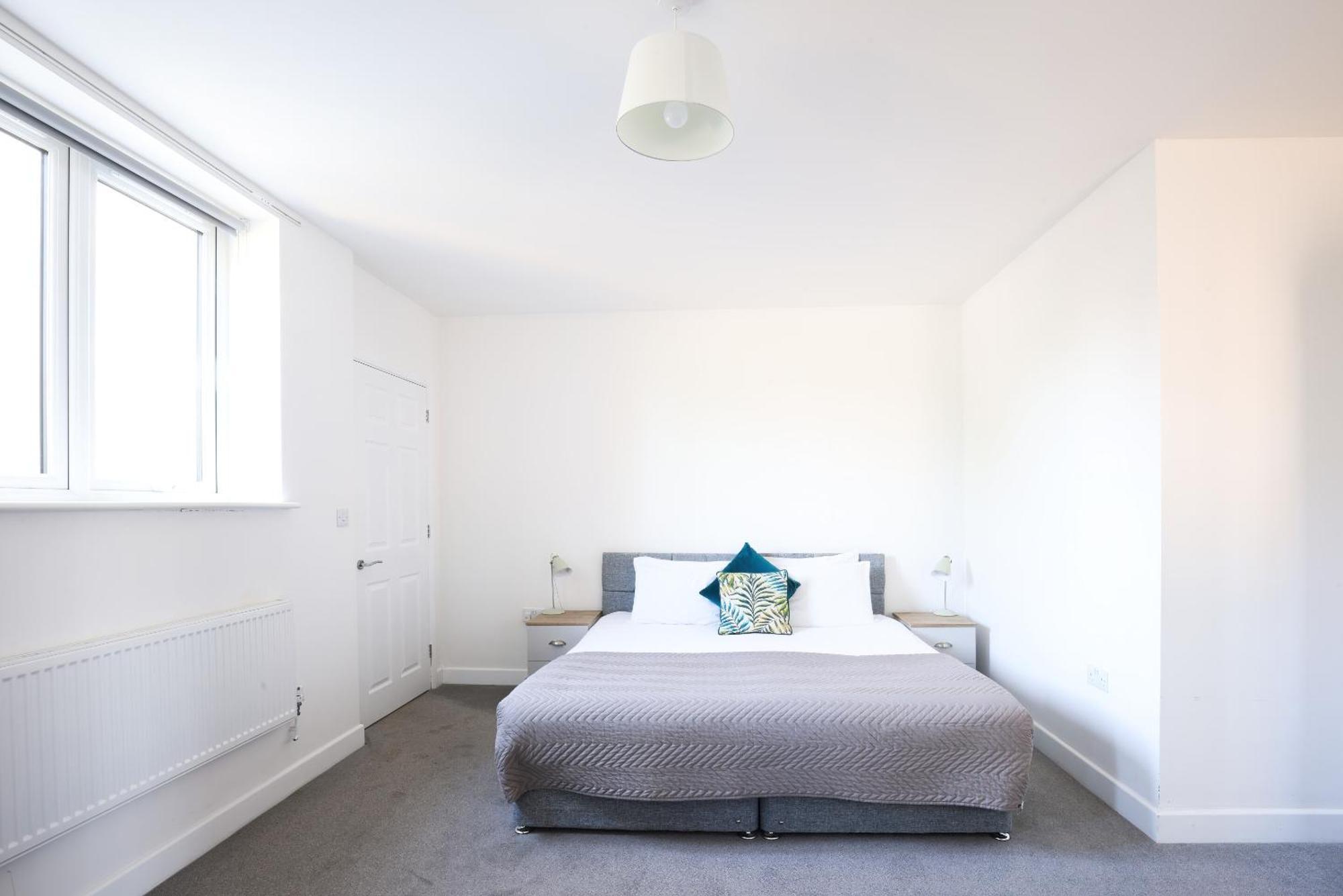 Modern, City Living Apartments- Private Parking Oxford Habitación foto