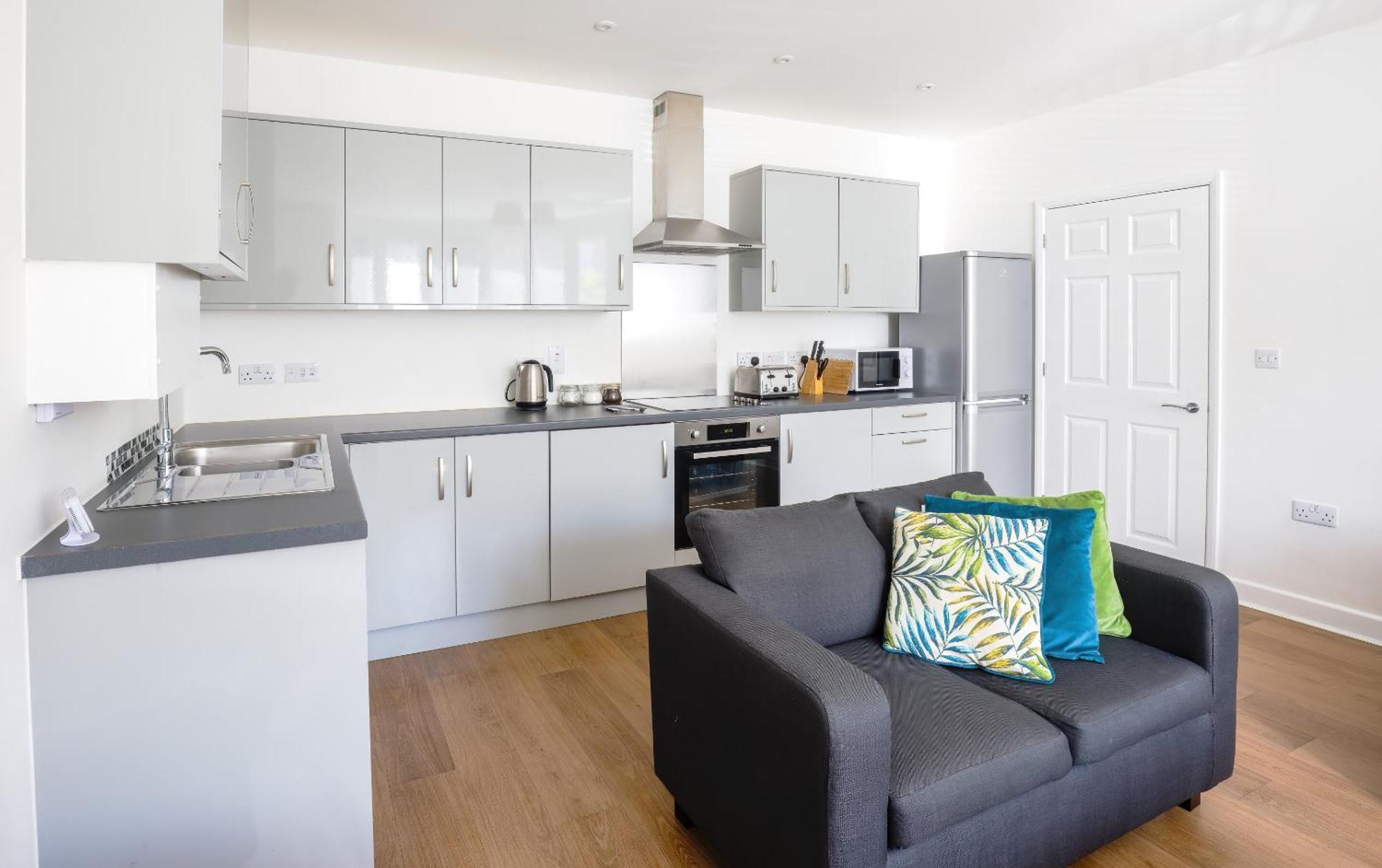 Modern, City Living Apartments- Private Parking Oxford Habitación foto
