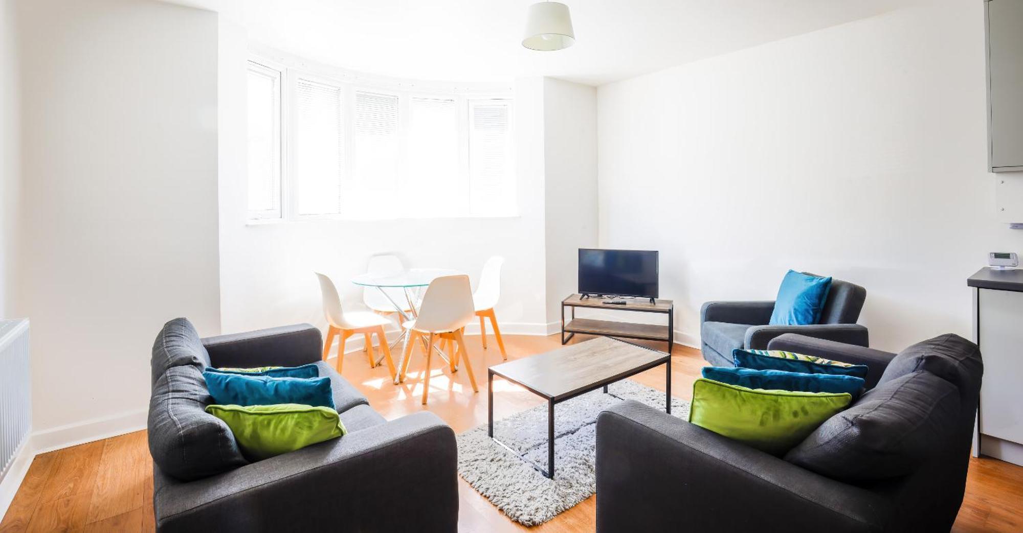 Modern, City Living Apartments- Private Parking Oxford Habitación foto
